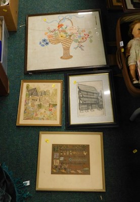 Lot 2149 - Various framed pictures and prints, to include...