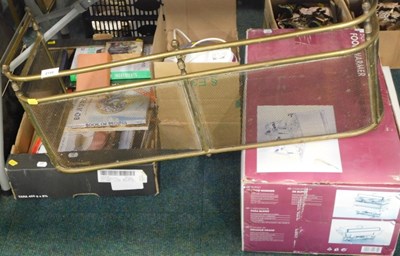 Lot 2150 - Household wares and books, to include brass...