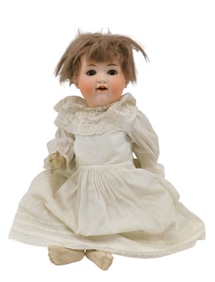 Lot 949 - An Armand Marseilles size 10 bisque headed...