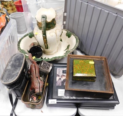 Lot 2172 - Collectables and homeware, to include framed...