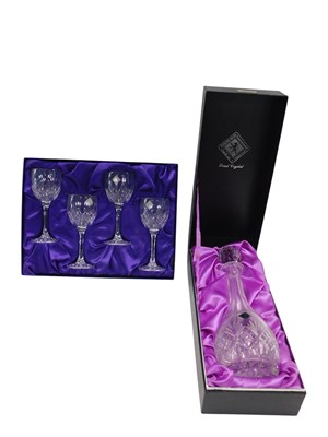 Lot 959 - An Edinburgh Crystal decanter and stopper,...