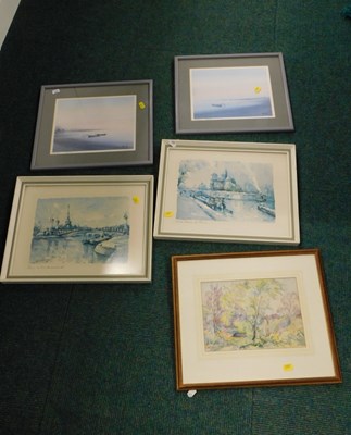 Lot 2165 - A quantity of framed pictures and prints, to...