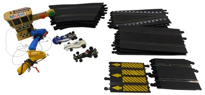 Lot 920 - A Scalextric slot car racing set, with track.