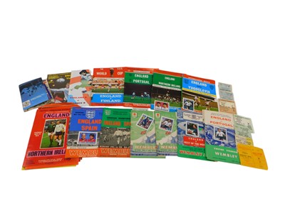 Lot 946 - A quantity of international football...