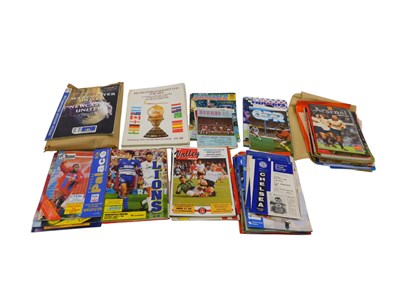 Lot 948 - A quantity of football programmes relating to...