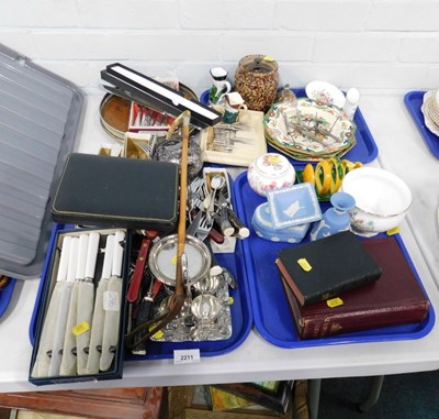 Lot 2211 - Housewares, flatware, and crockery, to include...