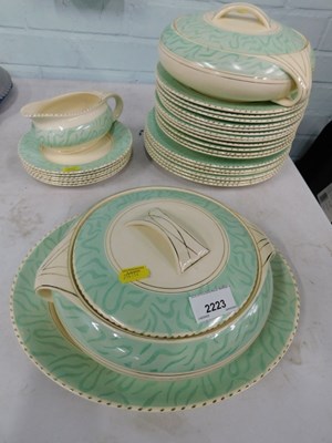Lot 2223 - A Burley ware part dinner set, to include...