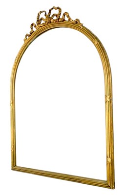 Lot 1060 - A late 19th/early 20thC gilt gesso overmantel...