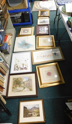 Lot 2234 - Framed pictures and prints, including a print...