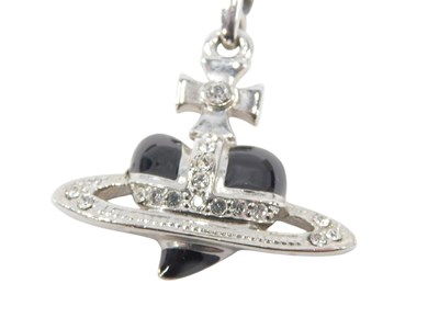 Lot 622 - A Vivienne Westwood crowned heart pendant on...