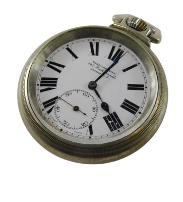 Lot 699 - An early 20thC Wingartens railway regulator...