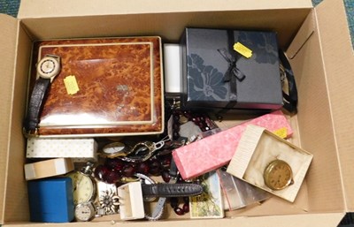 Lot 2265 - Costume jewellery, to include beaded necklaces,...