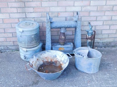 Lot 1209 - An Eltex greenhouse heater, together with a...