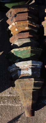 Lot 1220 - A group of cast iron drain hoppers.