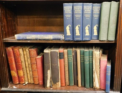 Lot 466 - Punch.- a shelf of odd punch volumes mid 19th...