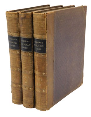 Lot 555 - Nottinghamshire.- Throsby (John) Thoroton's...