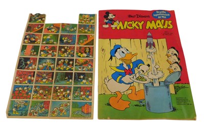 Lot 938 - A Mickey Mouse comic in German, and Mickey...