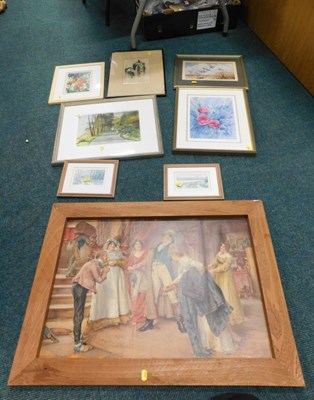 Lot 2051 - A group of pictures, to include Paul Staves,...