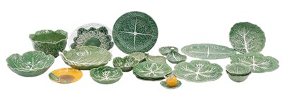 Lot 1039 - A group of contemporary Portuguese cabbage...