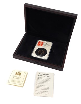 Lot 34 - A date stamp 2015 gold sovereign, 1st January...