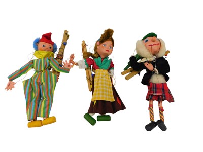 Lot 892 - Three boxed Pelham Puppets, Gretal, Macboozle,...