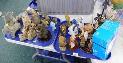 Lot 2098 - Miscellaneous items, to include a resin...