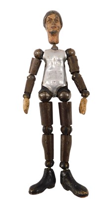Lot 567a - An early 20thC Bucherer Saba articulated doll,...