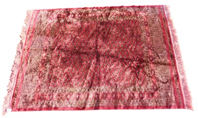 Lot 1683 - A machine woven Pakistan Afghan rug, decorated...