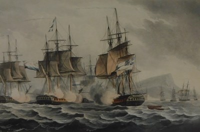 Lot 35 - After T Whitcombe. Capture of the Maria...
