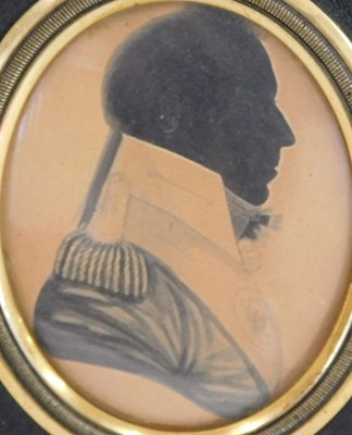Lot 46 - 19thC School. Bridges Clarke - portrait...