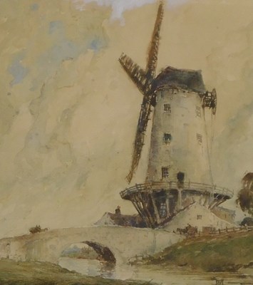 Lot 684 - Percy Lancaster (1878-1951). The Mill by a...