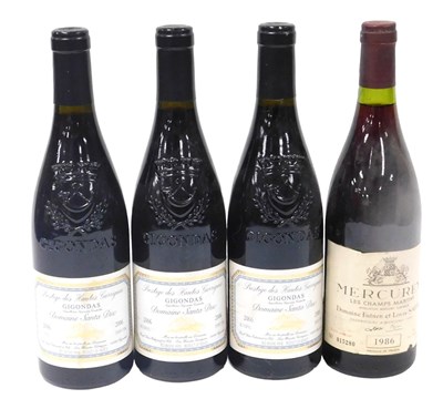 Lot 51 - Three bottles of Santa Duc Prestige des Hautes...