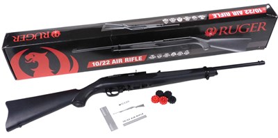 Lot 284 - A Ruger 10/22 air rifle, serial number...