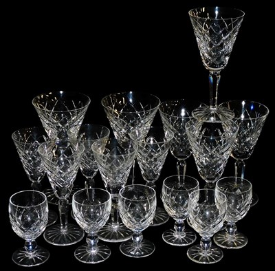 Lot 57 - A part suite of Waterford Tyrone pattern...