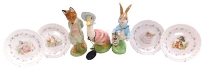 Lot 276 - Three Beswick and Royal Albert large Beatrix...