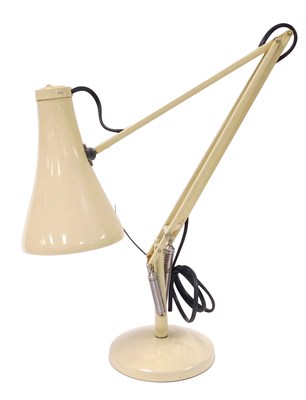 Lot 76 - A Herbert Terry & Sons Ltd cream anglepoise...