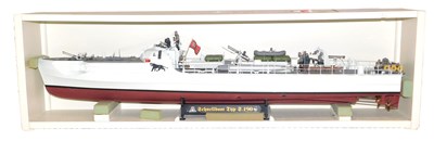 Lot 138 - An Italeri kit and scratch built Schnellboot...