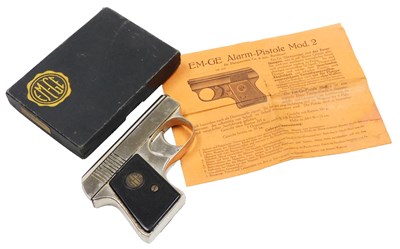 Lot 114 - An Em-Ge starting pistol, top venting, blank...