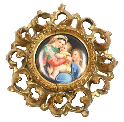 Lot 116 - After Raphael (Italian 1483-1520). The Madonna...