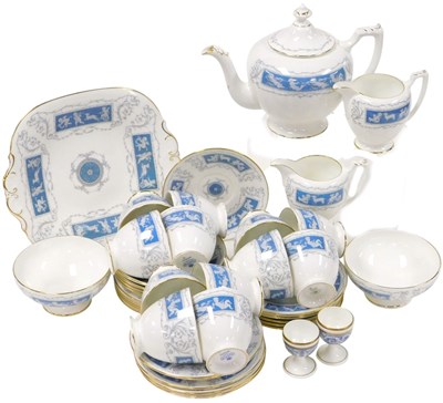Lot 120 - A Coalport porcelain Revelry pattern tea...
