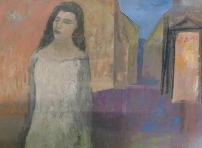 Lot 240 - W S Taylor (1920-2010). Lady, oil on board,...