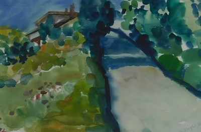 Lot 241 - W S Taylor (1920-2010). Road to Tiglio,...