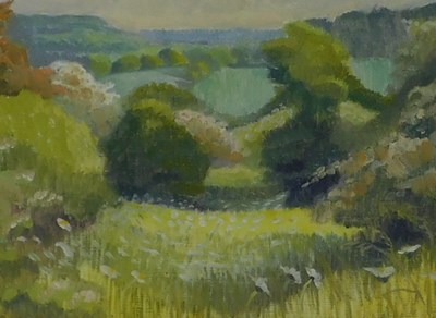 Lot 216 - Gertrude Franklin White (1920-2011). Foxglove...