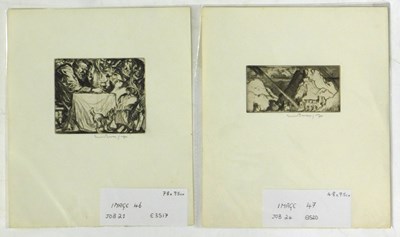 Lot 200 - Frank William Brangwyn (1867-1956).  Figure at...