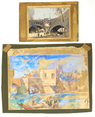 Lot 202 - Frank William Brangwyn (1867-1956).  River...