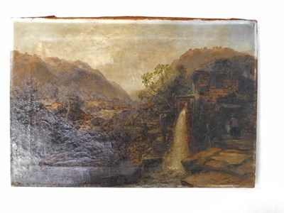 Lot 176 - Charles Marshall (19thC), Water Mill in...