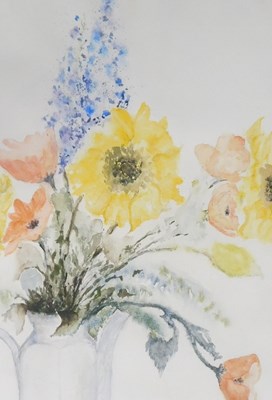 Lot 144 - Diane Skipper (20thC). Summer Bouquet,...