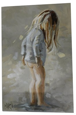 Lot 96 - MARIA. Die Wonder, oil on canvas, signed verso,...