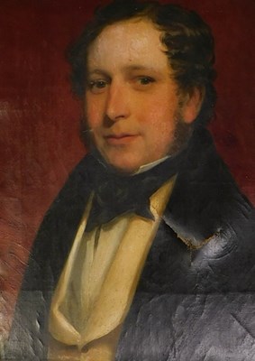 Lot 111 - 19thC British School. Head and shoulders...