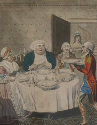 Lot 129 - After Henry Wigstead (1745-1793). Fasting for...